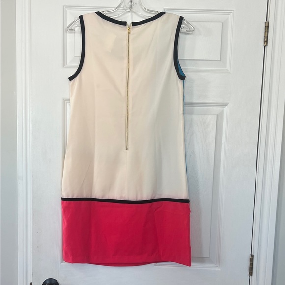 Sold- Adore Multicolor Geometric Mini Dress - Picture 4 of 4